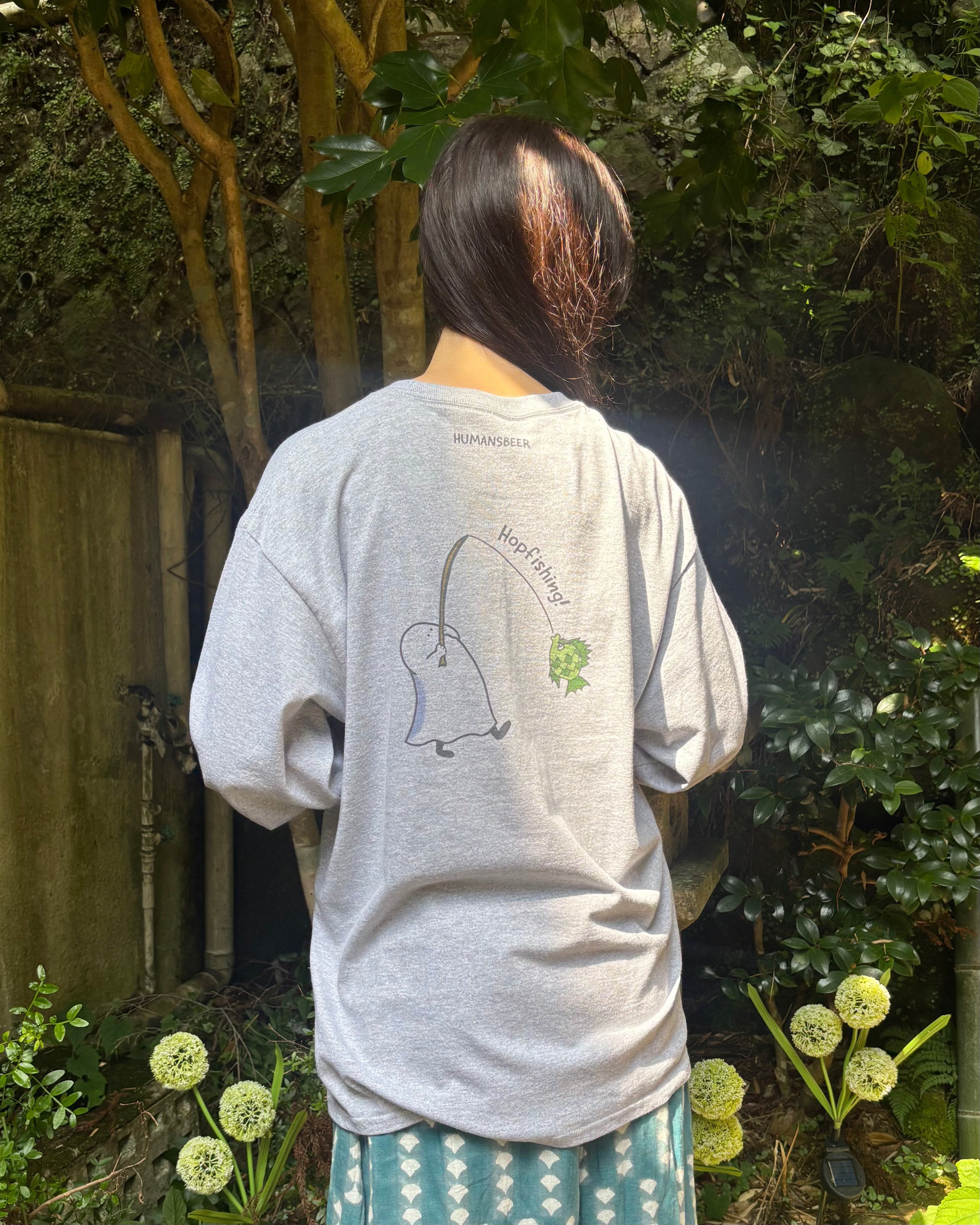 HOPFISHING! ロングスリーブTシャツ