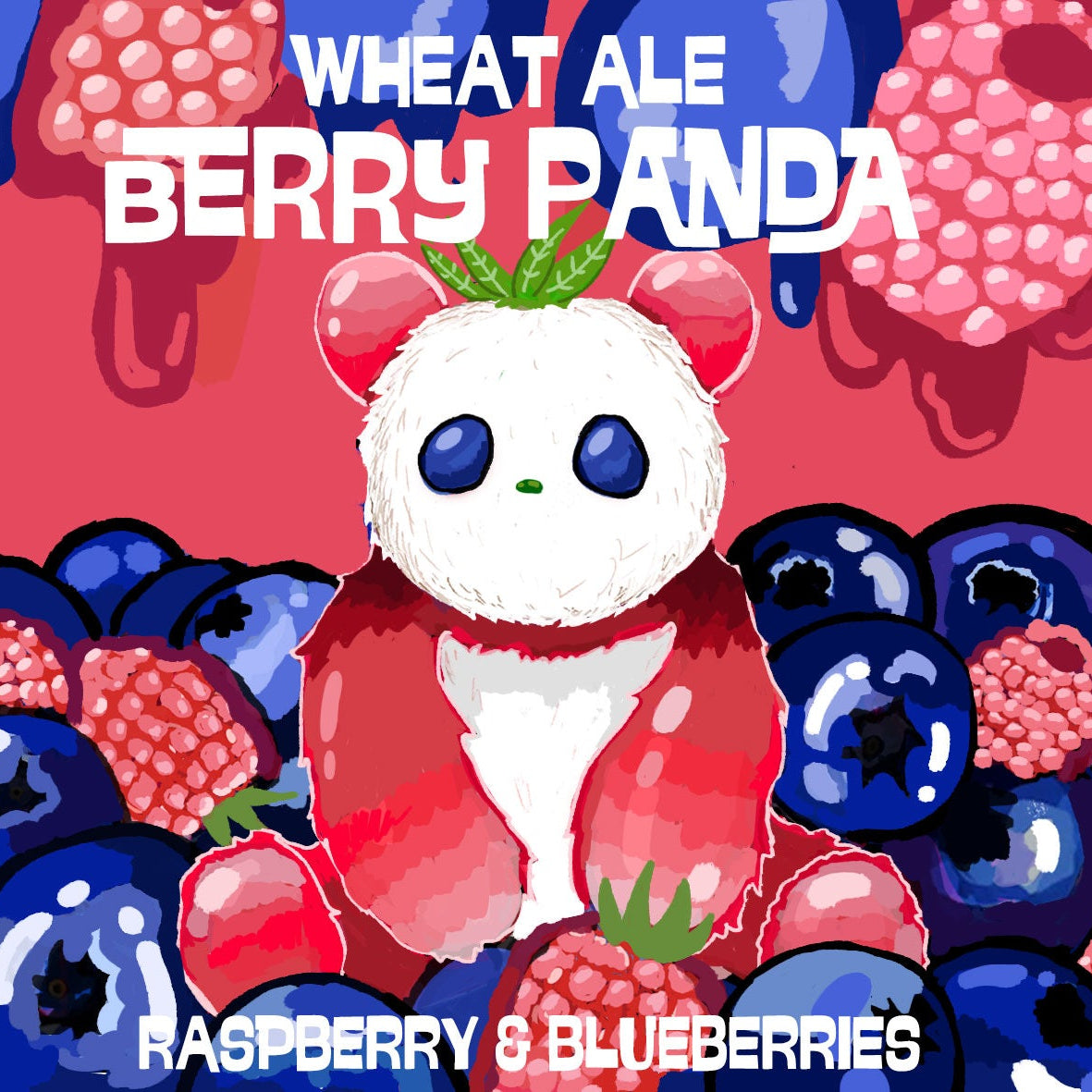 BERRY PANDA WHEAT ALE　330mlボトル