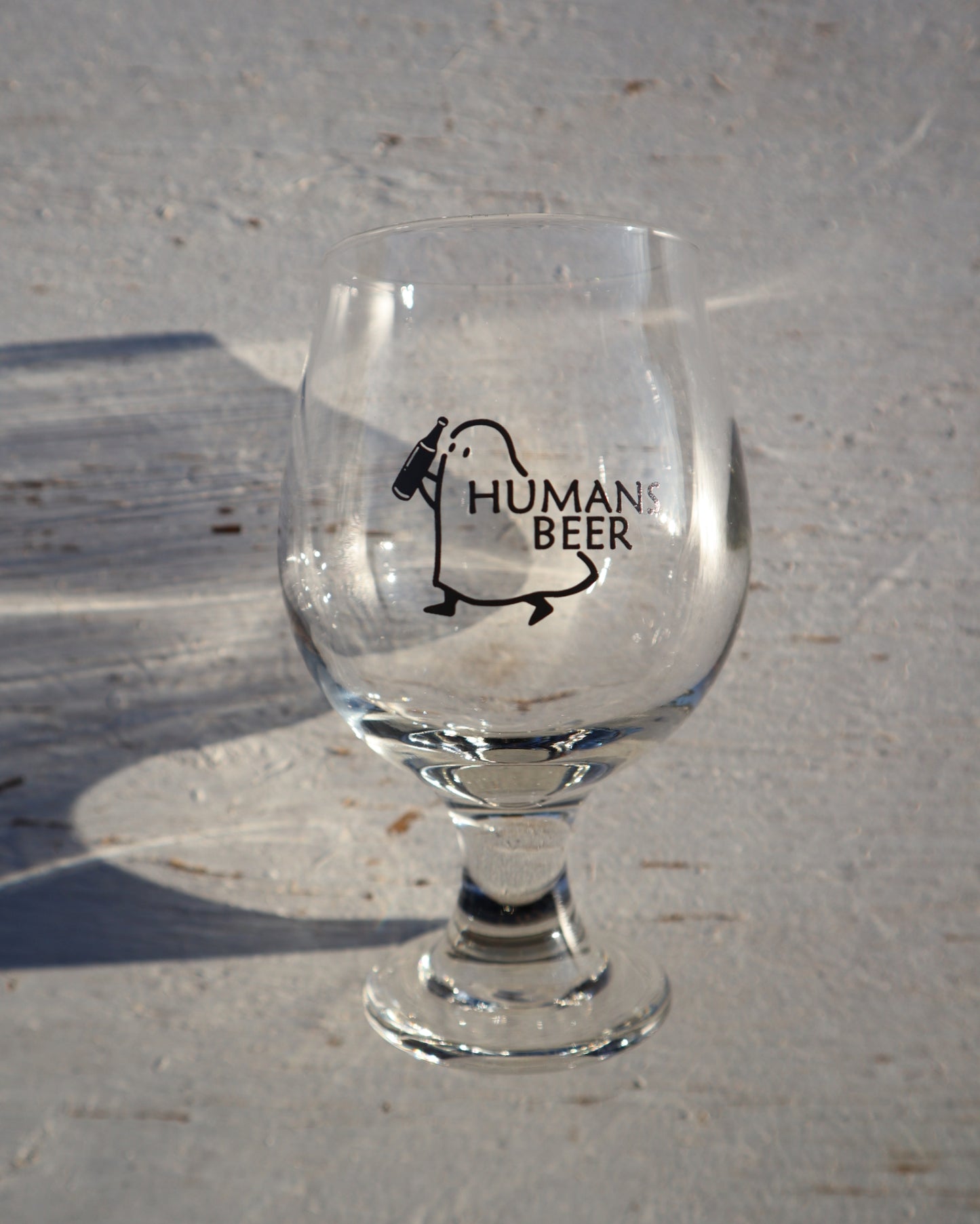 HUMANS BEER　ロゴグラス